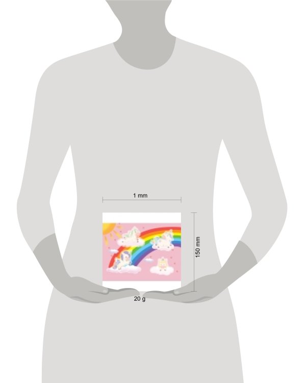 Многоразовые водные раскраски.Выпуск 10 (единороги)