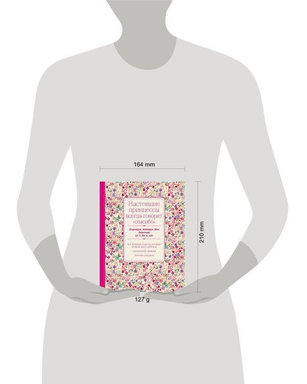 Настоящие принцессы всегда говорят "спасибо". Хорошие манеры для девочек от 5 до 8 лет