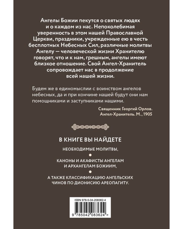 Молитвы к воинству ангелов небесных: каноны, акафисты, молитвы