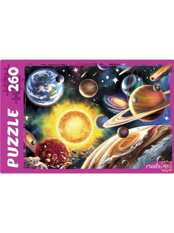 ПАЗЛЫ 260 элементов. МИР КОСМОСА (Арт. П260-1591)