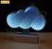 Зеркальный 3D светильник Облако,белый свет УД-9716