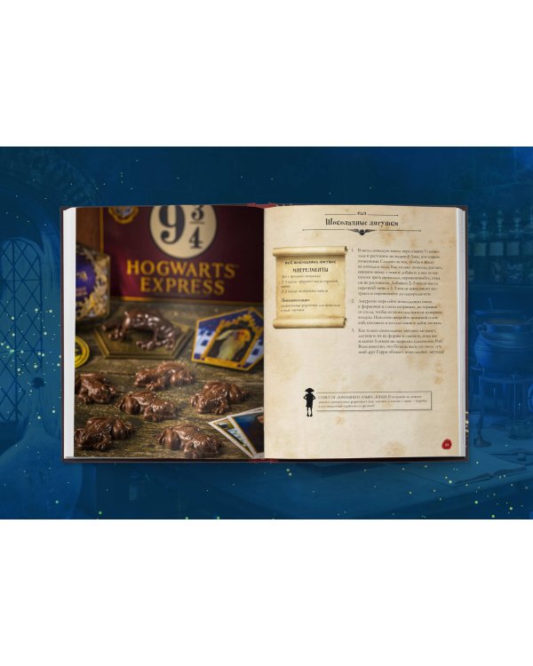 Кулинарная книга Гарри Поттера. Иллюстрированное неофициальное издание