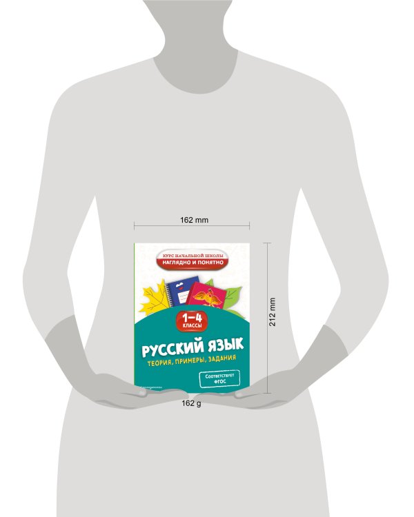 Русский язык. Теория, примеры, задания. 1-4 классы