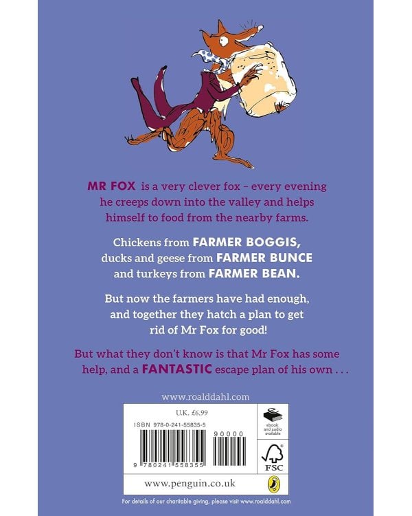 Fantastic Mr Fox (Roald Dahl) Бесподобный мистре Фокс (Роальд Даль) /Книги на английском языке