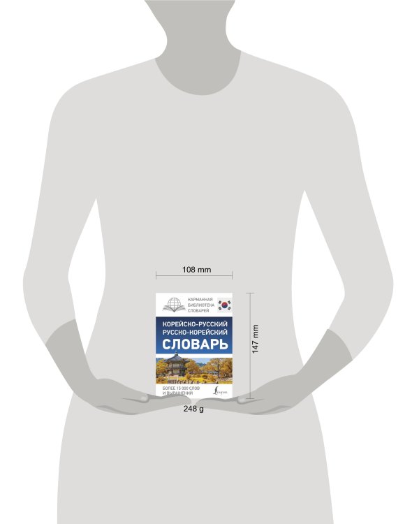 Корейско-русский, русско-корейский словарь. Более 15000 слов и выражений