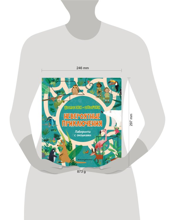 Невероятные приключения. Лабиринты с окошками