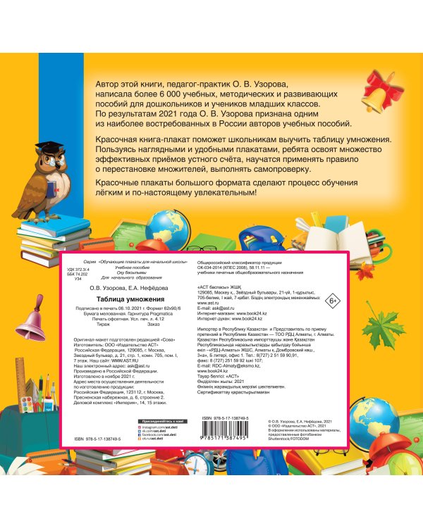 Таблица умножения