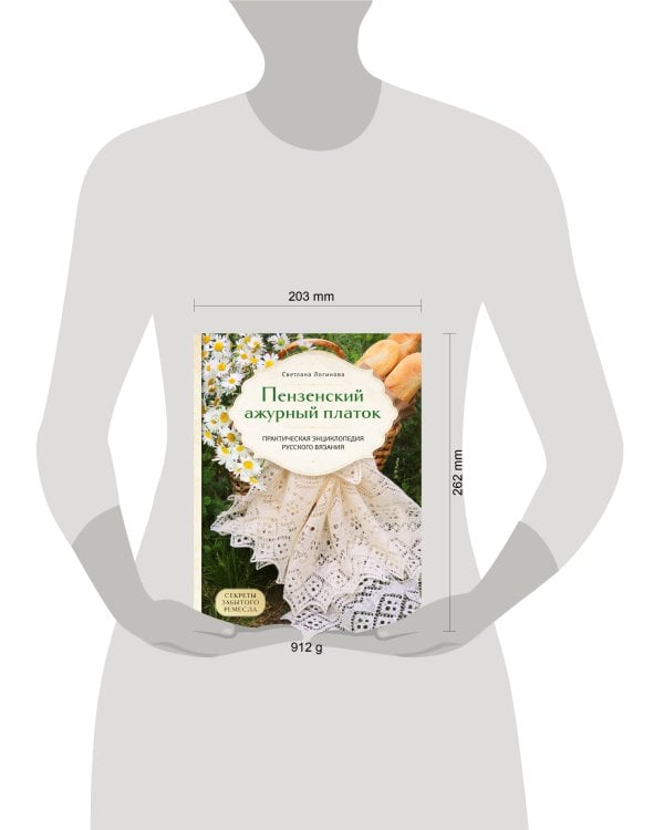 Пензенский ажурный платок. Секреты забытого ремесла. Практическая энциклопедия русского вязания
