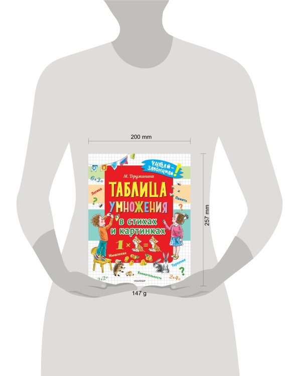 Таблица умножения в стихах и картинках