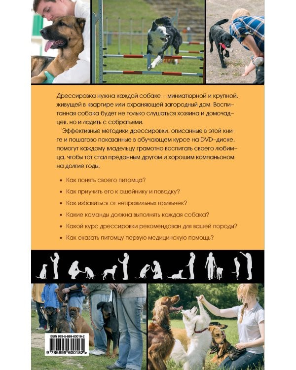 Дрессировка и воспитание собаки (+DVD)
