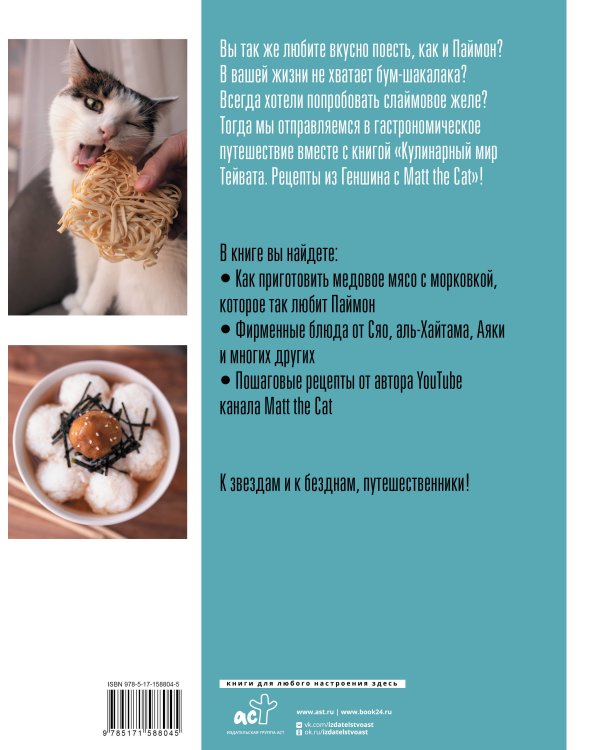 Кулинарный мир Тейвата. Рецепты из Геншина с Matt the Cat