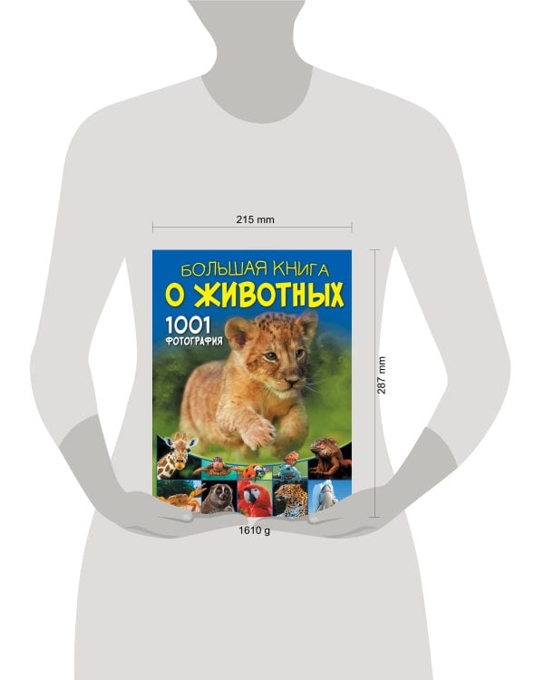 Большая книга о животных. 1001 фотография