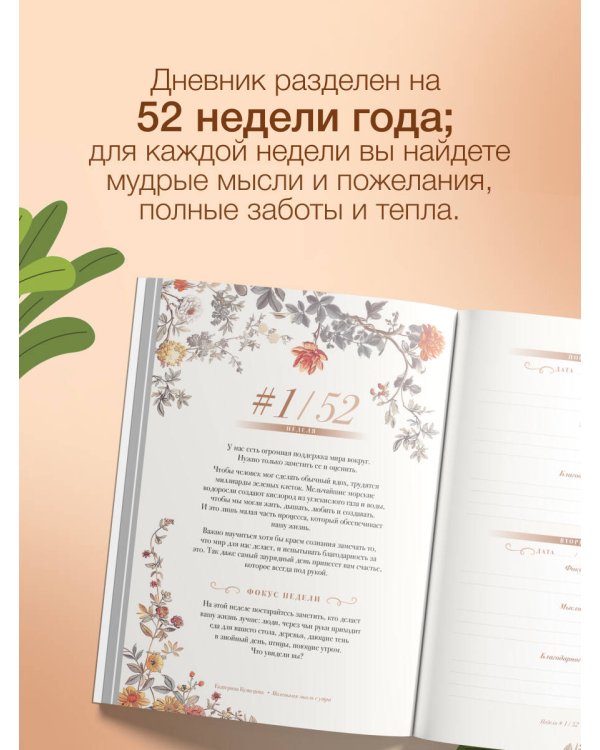 Маленькая мысль с утра. Дневник для записей