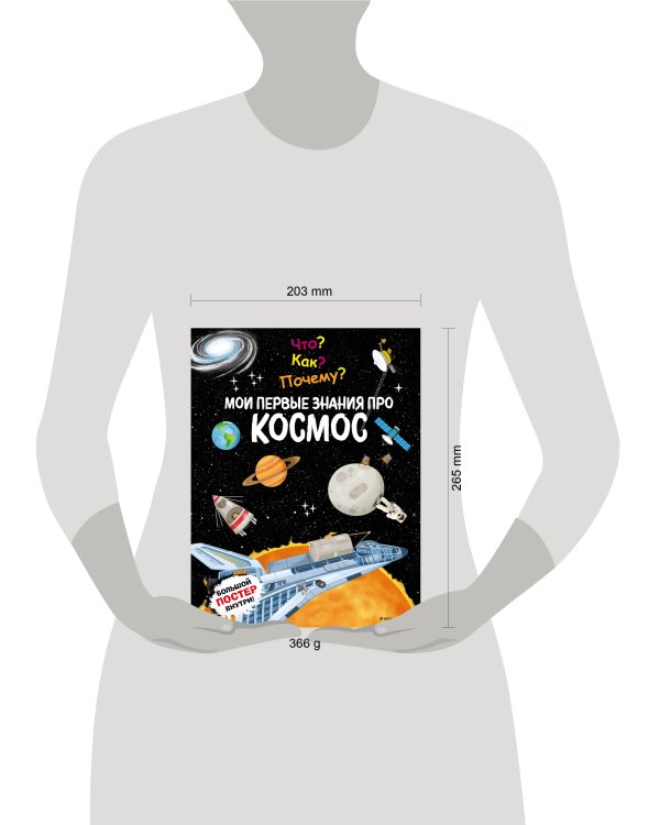 Что? Как? Почему? Мои первые знания про КОСМОС (с постером)