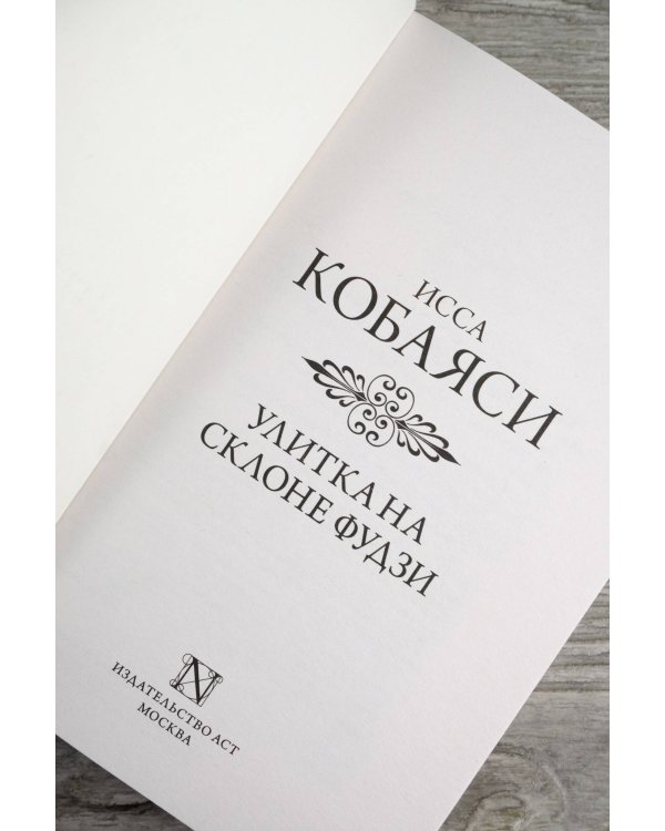 Улитка на склоне Фудзи