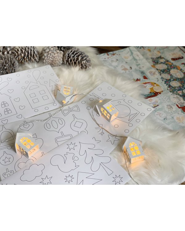 В лес приходит Новый год! Адвент-календарь для малышей