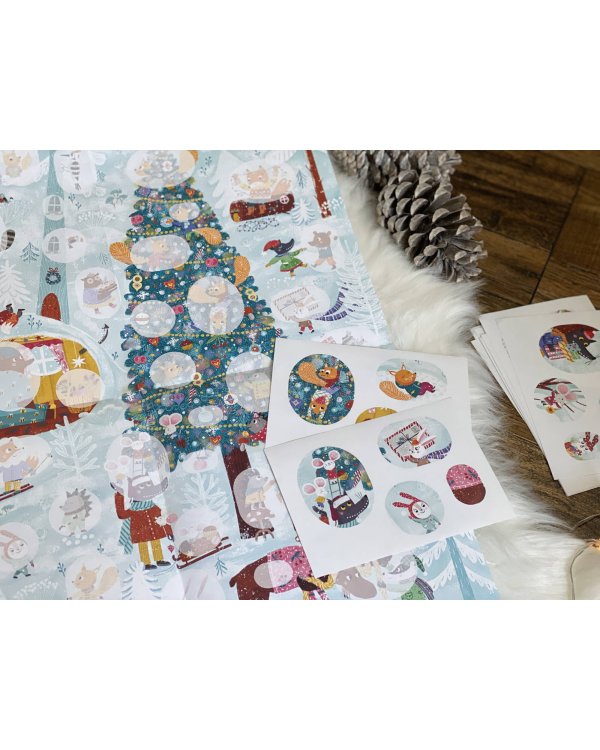 В лес приходит Новый год! Адвент-календарь для малышей