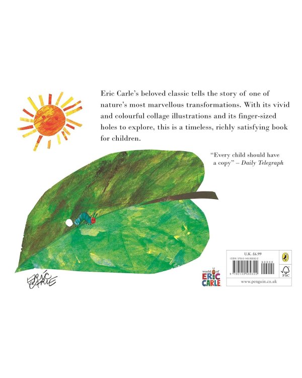 The very hungry caterpillar (Eric Carle) Очень голодная гусеница (Эрик Карл) /Книги на английском языке