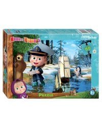 Мозаика "puzzle" 60 "Маша и Медведь - 2" (Анимаккорд)