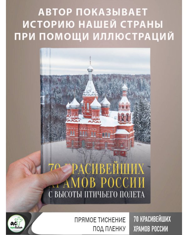 70 красивейших храмов России с высоты птичьего полета