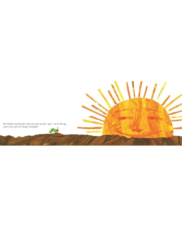 The very hungry caterpillar (Eric Carle) Очень голодная гусеница (Эрик Карл) /Книги на английском языке