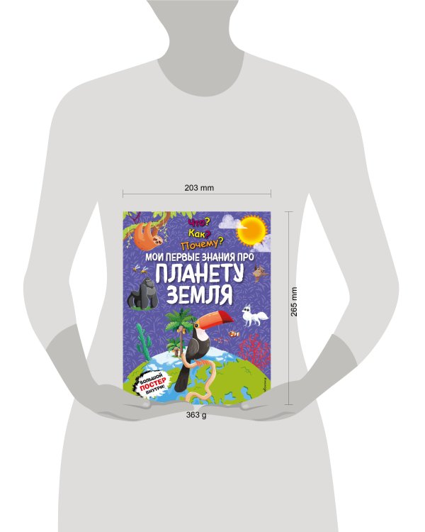 Что? Как? Почему? Мои первые знания про ПЛАНЕТУ ЗЕМЛЯ (с постером)