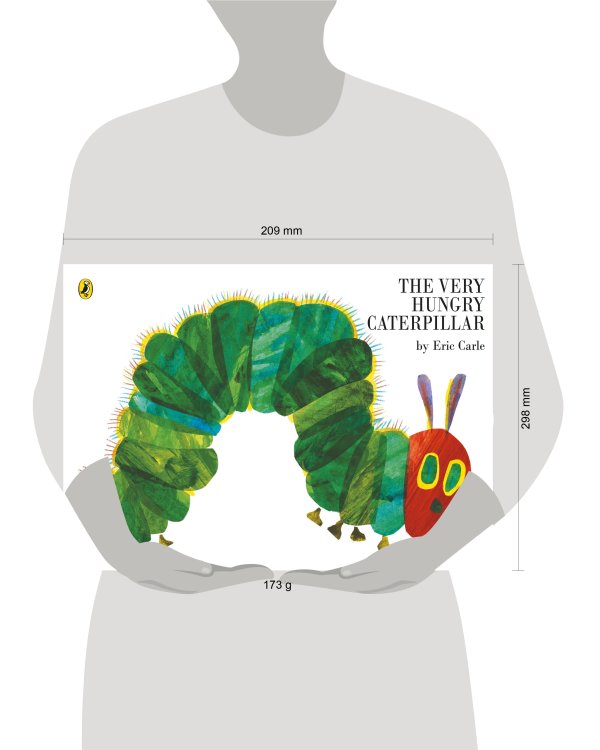 The very hungry caterpillar (Eric Carle) Очень голодная гусеница (Эрик Карл) /Книги на английском языке