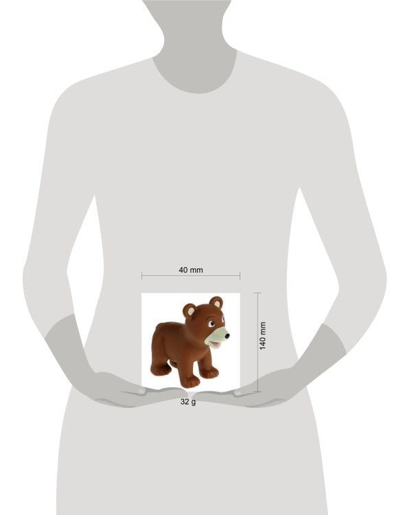 Игрушка для ванны мишка 1 шт. в сетке КАПИТОШКА в кор.100шт