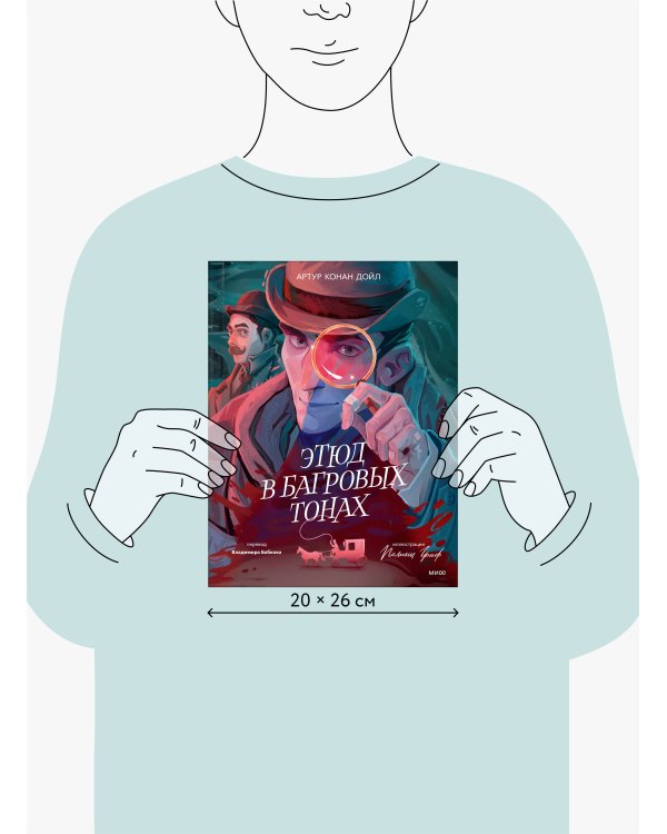 Этюд в багровых тонах (с иллюстрациями Полины Граф)