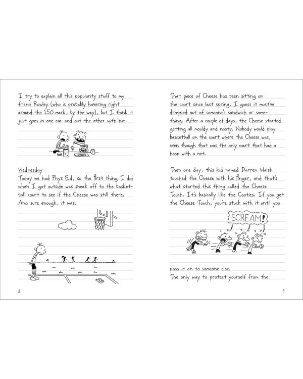 Diary of a wimpy kid (Jeff Kinney) Дневник слабака (Джефф Кинни)  /Книги на английском языке