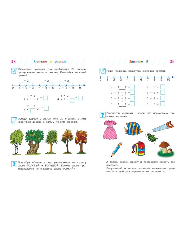 Считаю и решаю: для детей 5-6 лет