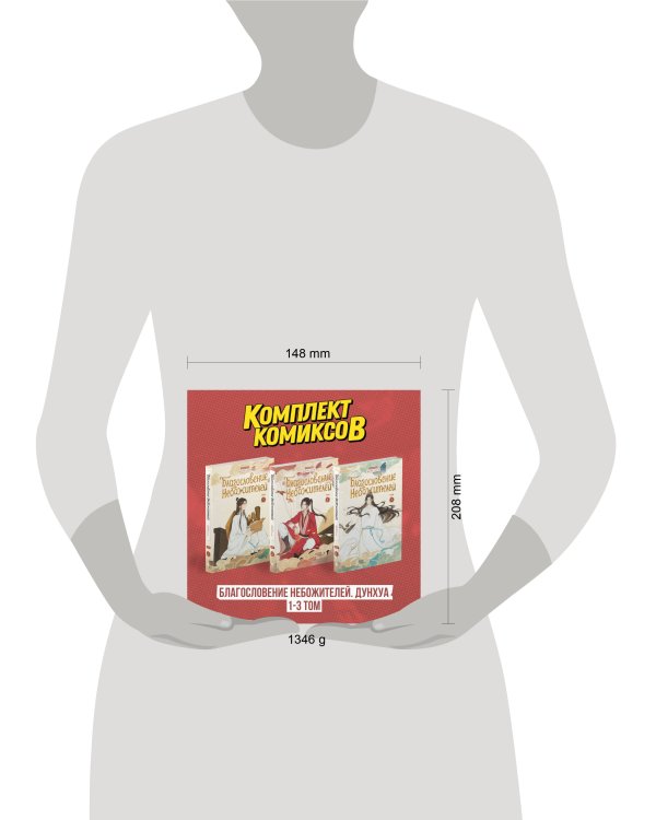 Комплект "Благословение Небожителей. Дунхуа 1-3 том"