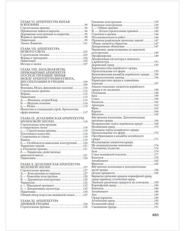 История архитектуры. От доисторической эпохи до XVIII века