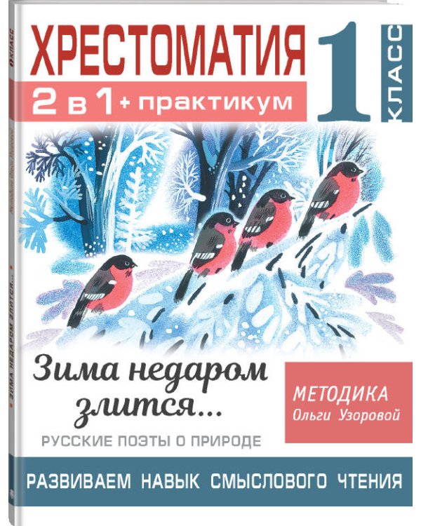 Хрестоматия. Практикум. Развиваем навык смыслового чтения. Зима недаром злится. Русские поэты о природе. 1 класс