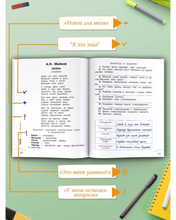 Хрестоматия. Практикум. Развиваем навык смыслового чтения. Зима недаром злится. Русские поэты о природе. 1 класс