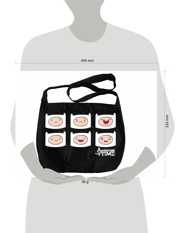 Сумка. Финн. Adventure Time (сумка-почтальон) (комплект)