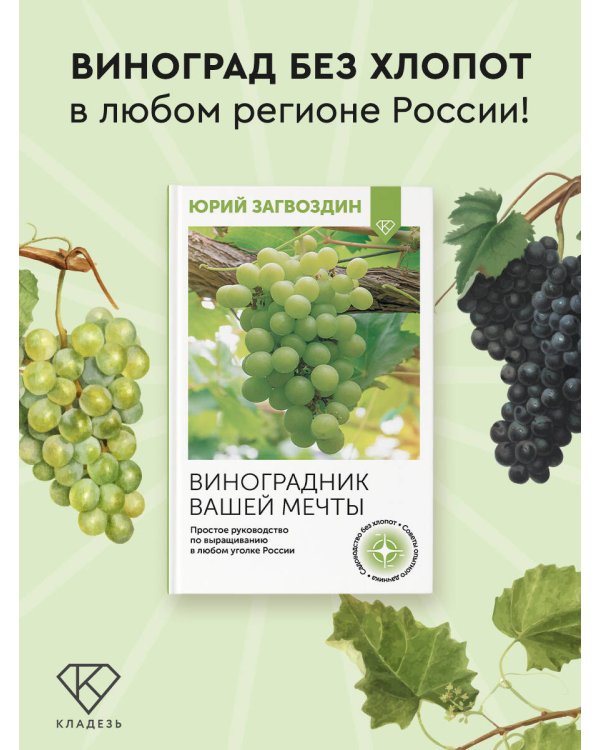 Виноградник вашей мечты. Простое руководство по выращиванию в любом уголке России
