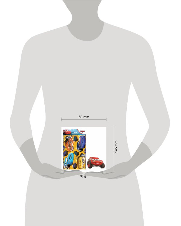 Магнитная игра "Тачки" Молния Маккуин  с  маркировкой Disney/Pixar (дизайн №2)