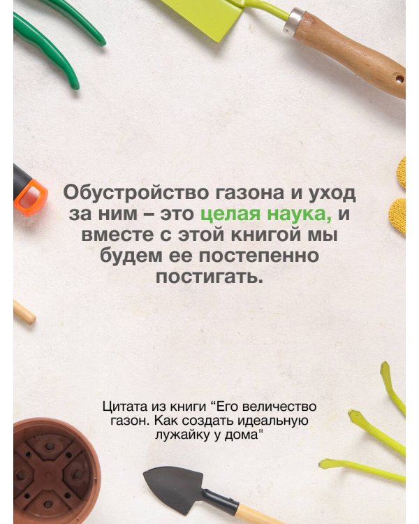 Его величество газон. Как создать идеальную лужайку у дома