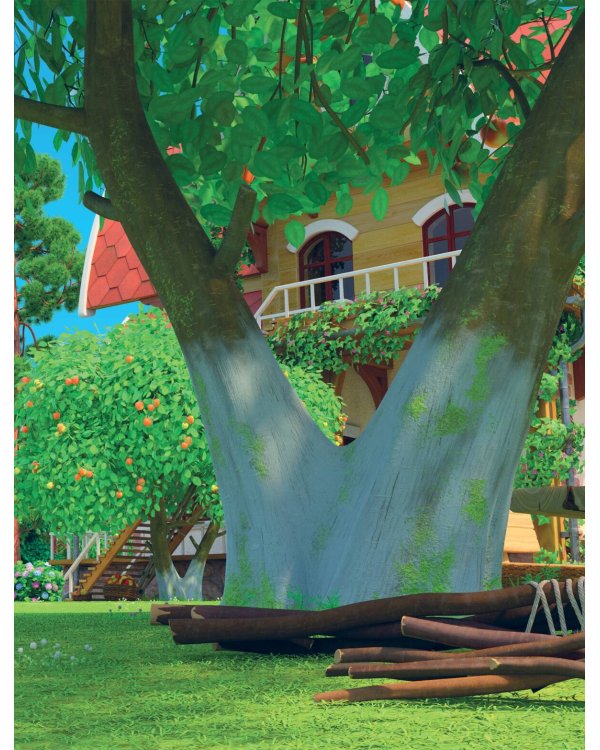 Барбоскины. На даче. Книга постеров с наклейками