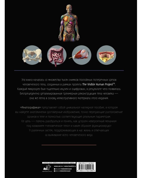 Анатографика. Атлас человеческого тела