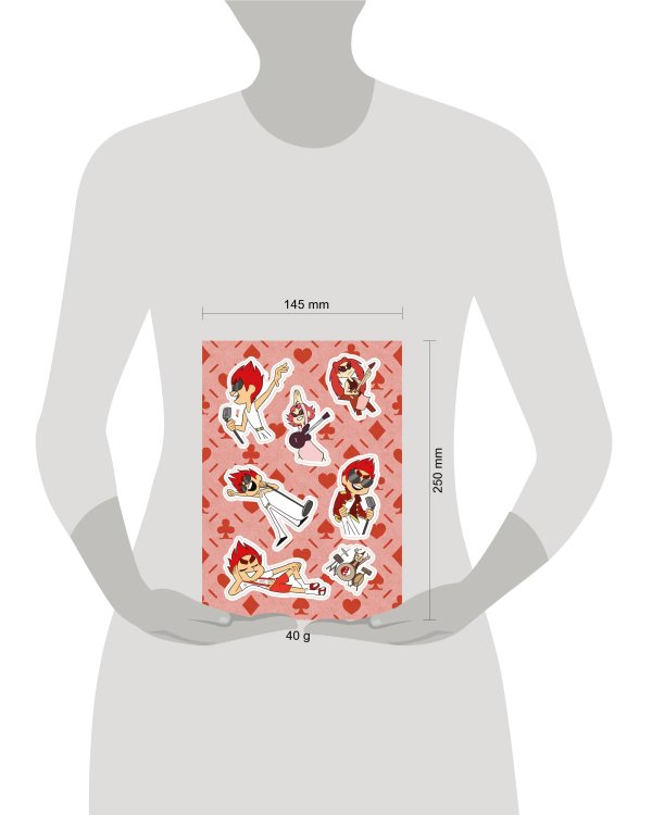 Лист Стикеров "13 Карт: Данте. Земля Королей"