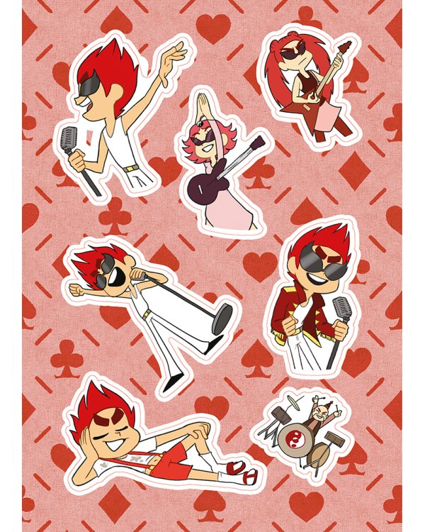 Лист Стикеров "13 Карт: Данте. Земля Королей"