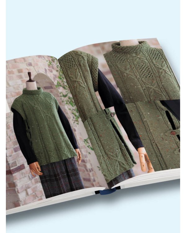 Драгоценные узоры Хитоми Шида. Новые модели haute couture для вязания на спицах. 22 уникальных дизайна