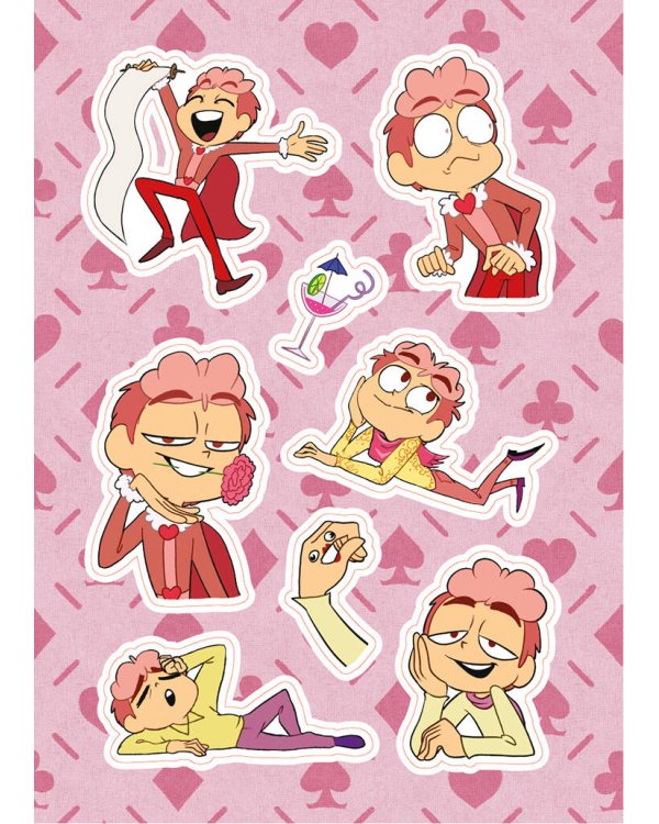 Лист Стикеров "13 Карт: Ромео. Земля Королей"