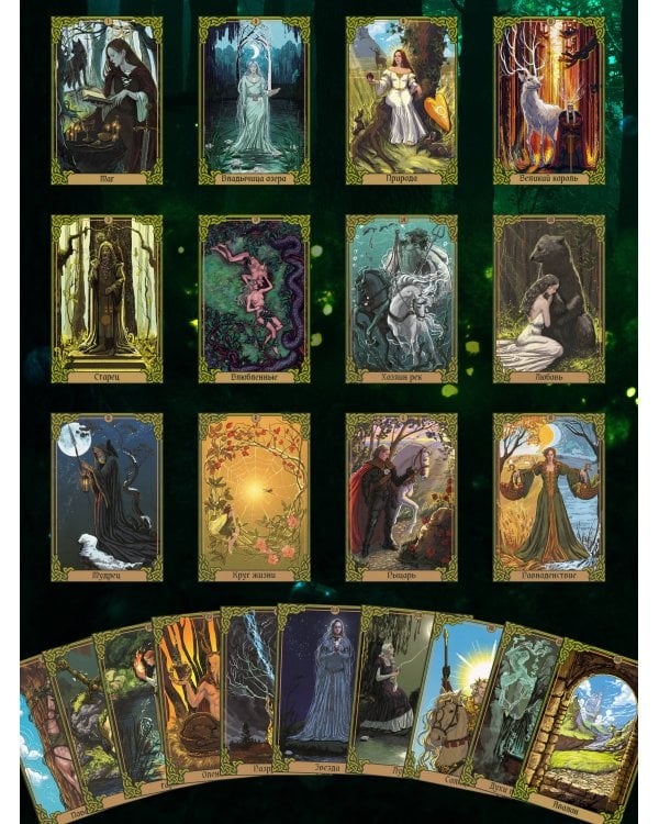 Таро Зеленой магии. Witch Tarot. Карты, которые говорят
