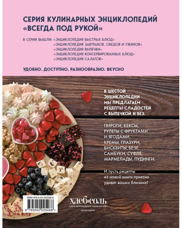 Энциклопедия домашних сладостей. Рецепты и рекомендации