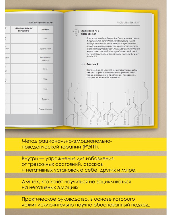 Свобода от стресса и негативных эмоций. Как выбирать здоровые эмоции в сложных ситуациях. Научный и эффективный РЭПТ-подход. Воркбук