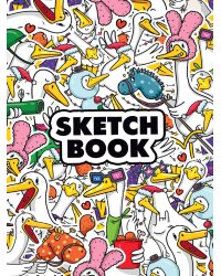 СКЕТЧБУК А5. ГУСЬ (выб.лак)