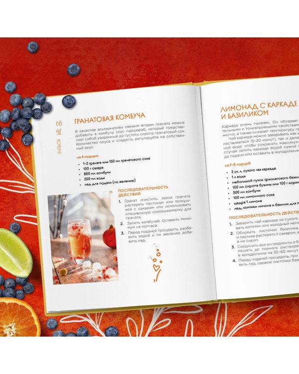 Комбуча. Искусство сочетания вкуса и пользы. Рецепты чайного гриба и напитков из него